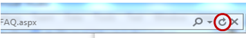 An image of the browser refresh button.